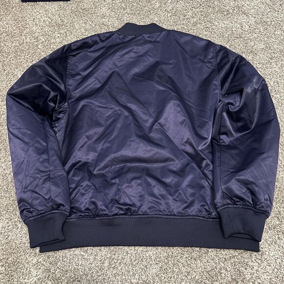 New York Yankees Pro Standard Wordmark Satin Full-Snap Jacket Men’s Size 3XL - Picture 9 of 10